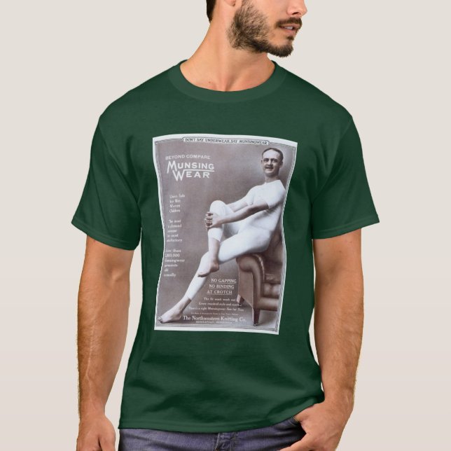 Camiseta Anuncio 1913 del desgaste de Munsinger (Anverso)