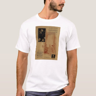 Camiseta Anuncio 1920 del expositor de la película muda de