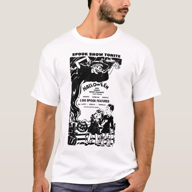 Camiseta Anuncio 1945 de la película de la demostración del (Anverso)