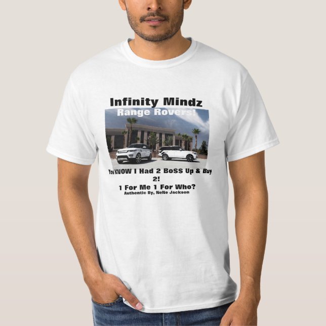 Camiseta anuncio "2014" de Range Rover del iMz (Anverso)