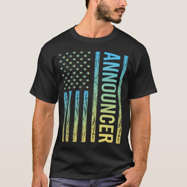 Camiseta Anuncio amarillo azul (Anverso)