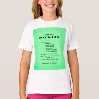Camiseta Anuncio Antiguo de Pickles Sin Rival