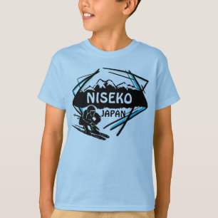 Camiseta Anuncio artístico del logo de los niños azules de