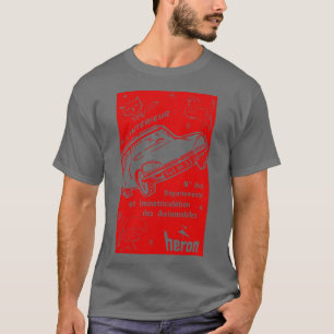 Camiseta Anuncio de automóviles Retro Citroen DS