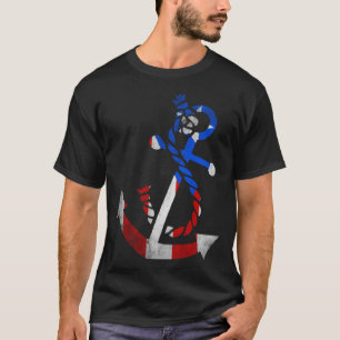 Camiseta Anuncio de barco náutico Puerto Rico Bandera Rican