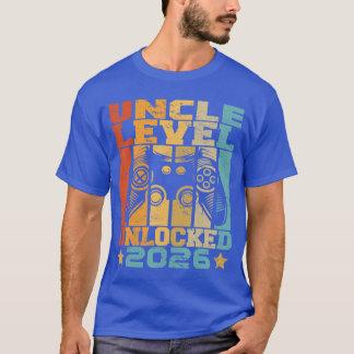 Camiseta Anuncio de bebé 2026 desbloqueado nivel tío Tío