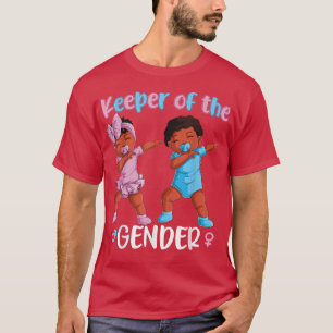 Camiseta Anuncio De Bebé Negra Por El Cuidador De Género