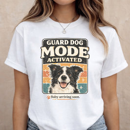Camiseta Anuncio de Bebé Perro Guardián Revelación de Embar