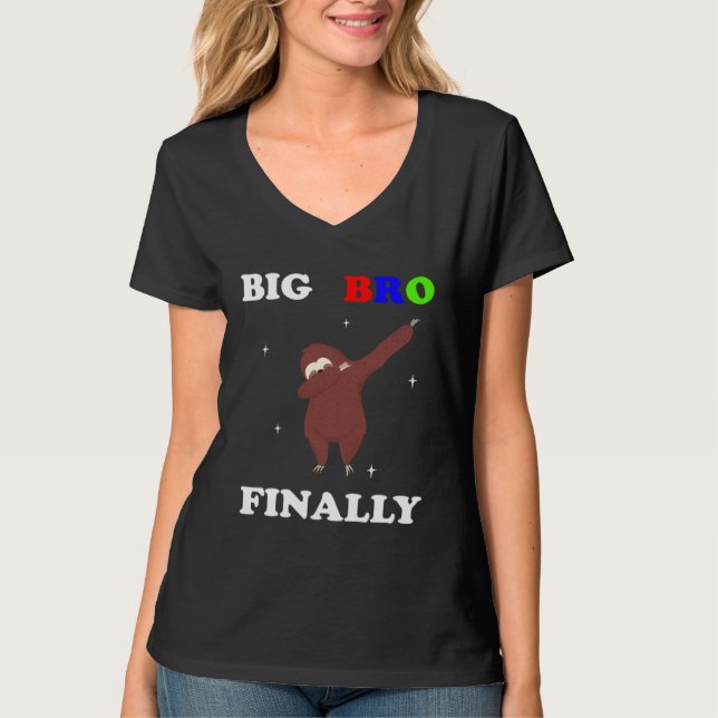 Camiseta Anuncio de Big Brother Finalmente Perezoso (Anverso)