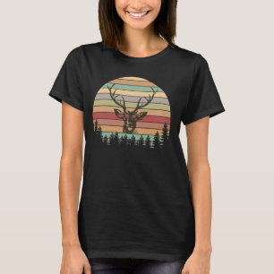Camiseta Anuncio de camping senderismo bosque montañas cier