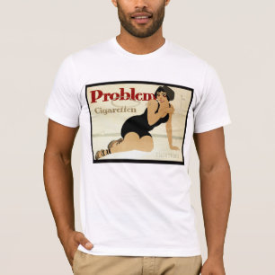 Camiseta Anuncio de cigarrillo problemático