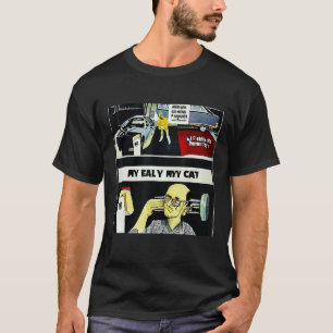 Camiseta Anuncio de coches extraños de estilo retro