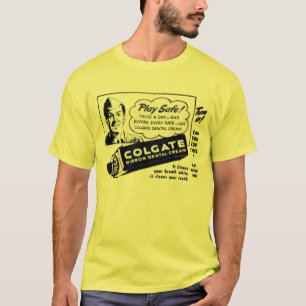 Camiseta Anuncio de Colgate WII puede encabezar esto