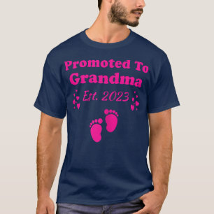 Camiseta Anuncio De Embarazo 2023 De Mujeres Promocionadas