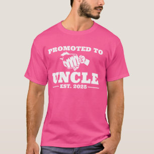 Camiseta Anuncio de Embarazo 2025 Ascendido a Tío