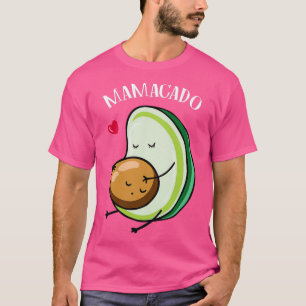 Camiseta Anuncio de embarazo de aguacate en mujeres Mamacad