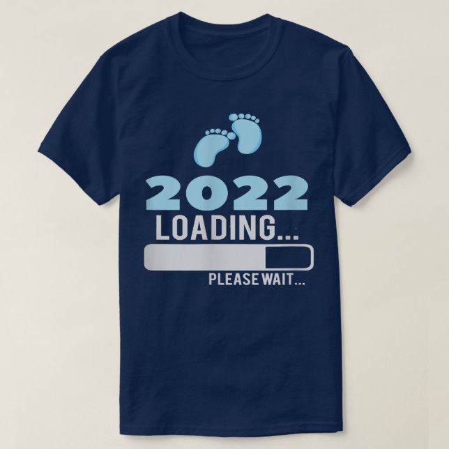 Camiseta Anuncio de embarazo de futuras madres para la carg (Diseño del anverso)