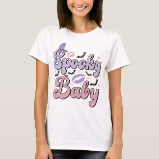 Camiseta Anuncio de embarazo de Halloween espeluznante Reve