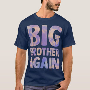 Camiseta anuncio de embarazo de hermano mayor de nuevo géne