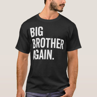 Camiseta Anuncio de embarazo de nuevo hermano mayor hermano