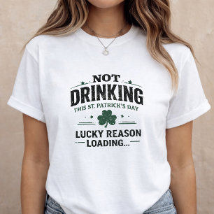 Camiseta Anuncio de Embarazo Día de San Patricio