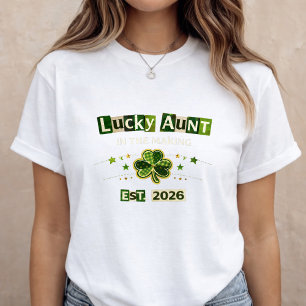 Camiseta Anuncio de Embarazo Día de San Patricio