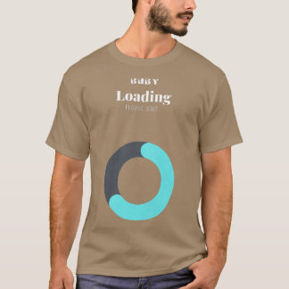 Camiseta Anuncio de embarazo impreso divertido para las muj