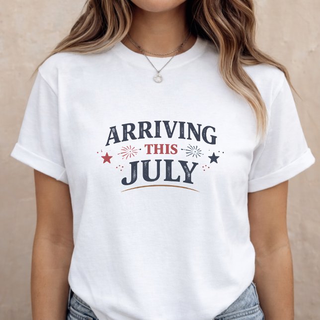 Camiseta Anuncio de Embarazo Mamá para el 4 de Julio (Subido por el creador)