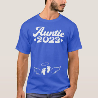 Camiseta Anuncio de embarazo por primera vez en la tía 2023