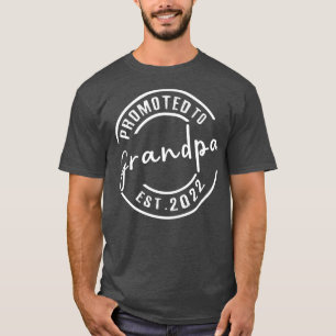 Camiseta Anuncio de embarazo promovido al abuelo 2022