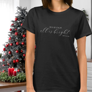 Camiseta Anuncio de Embarazo Todo Está Tranquilo Todo Está 