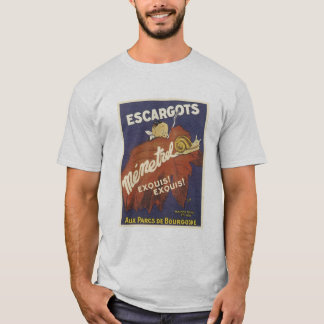 Camiseta Anuncio de Escargot Mementrel Vintage