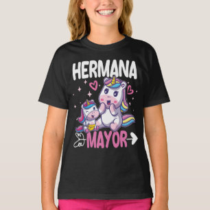 Camiseta Anuncio de Hermana Mayor Unicornio