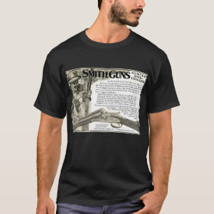 Camiseta Anuncio de la empresa Vintage Smith Gun