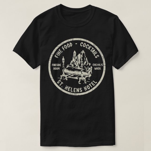 Camiseta Anuncio de la época de Chehalis Washington (Diseño del anverso)