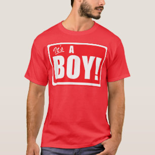Camiseta Anuncio de la revelación de sexo de niño bebé