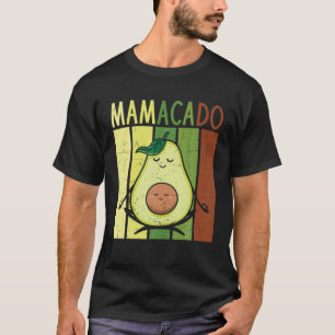 Camiseta Anuncio de mamá de mamacado retro para estar embar