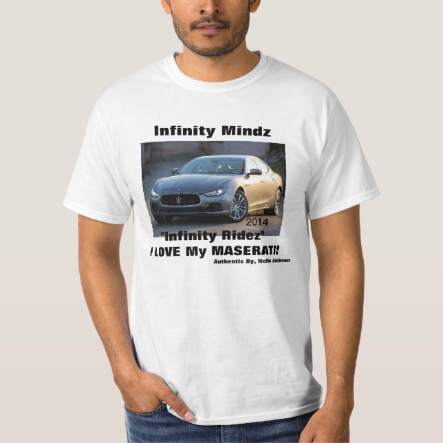 Camiseta anuncio de "Maserati" del iMz (Anverso)