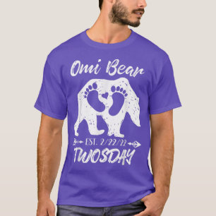 Camiseta Anuncio de niño Chica de Recién nacido de la abuel