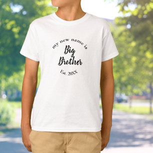 Camiseta Anuncio de Nuevo Hermano de Big Brother Est