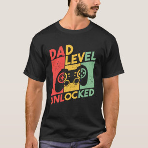 Camiseta Anuncio de papá embarazada de papá sin bloquear co