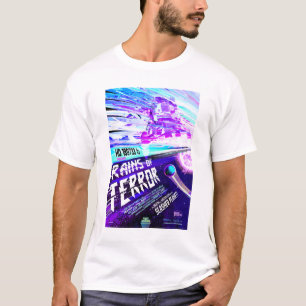 Camiseta Anuncio De Película De Horror De Sci, Lluvias De T