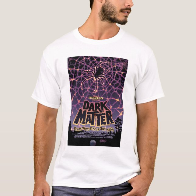 Camiseta Anuncio de película de terror sobre ciencia ficció (Anverso)