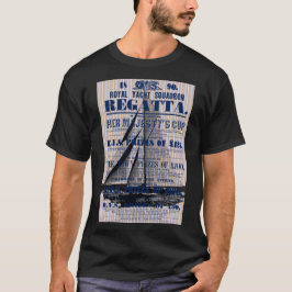 Camiseta Anuncio de Regata de Yate Antiguo 