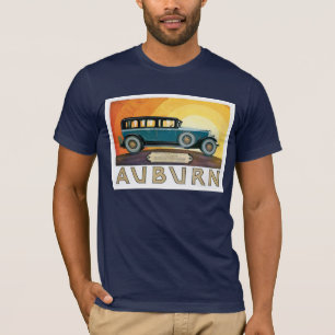 Camiseta Anuncio de Sunburst de Auburn Motors