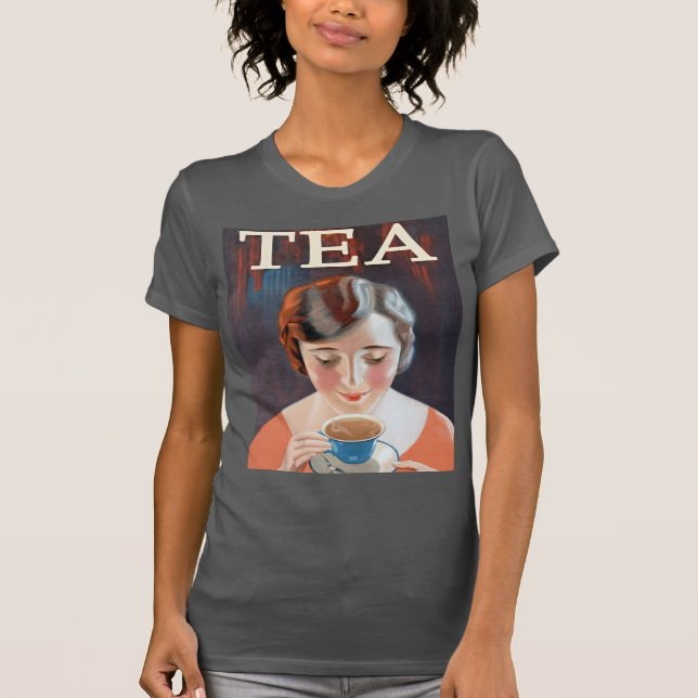 Camiseta Anuncio de té de época - Mejor (Anverso)