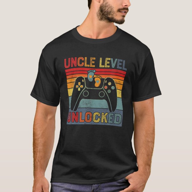 Camiseta Anuncio de Tío Nivel Desbloqueado (Anverso)