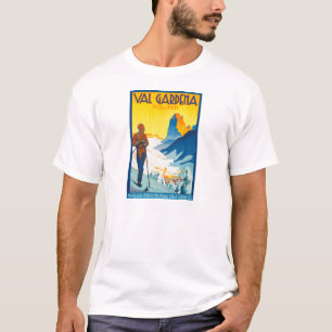 Camiseta Anuncio de Val Gardena Dolomiti