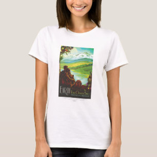 Camiseta Anuncio de viajes de Ciencia Ficción, Planeta Tier