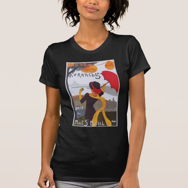 Camiseta Anuncio de viajes francés de 1910 (Anverso)